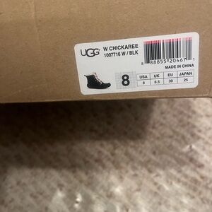 UGG Kids Black Chickaree Boots